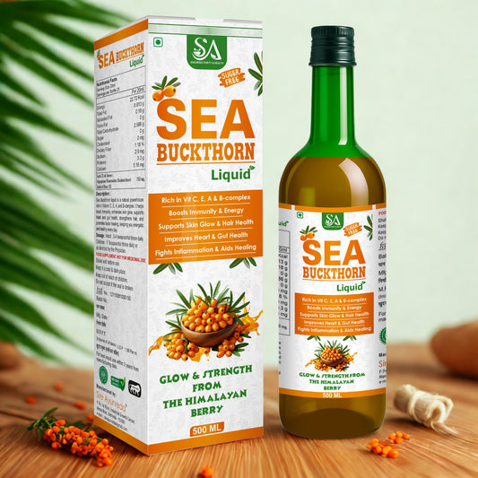 Sea Buckthorn Liquid – Glow & Strength from the Himalayan Berry