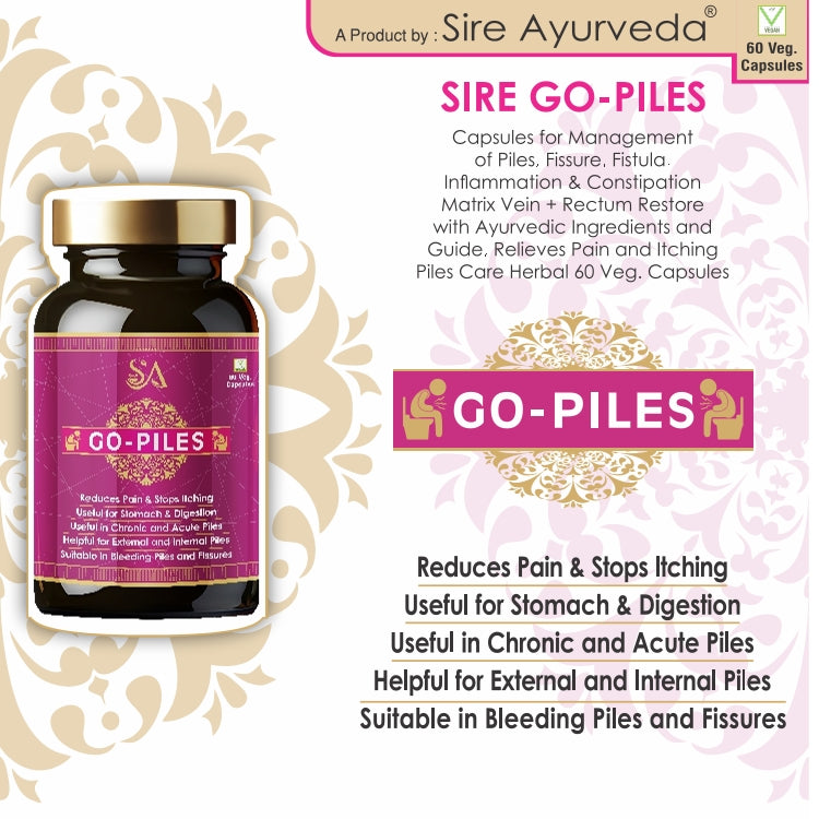 Go-PILES - 60 Capsules