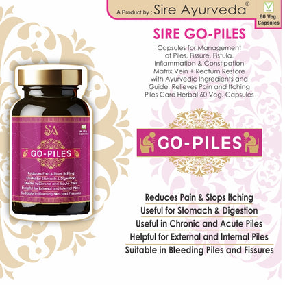 Go-PILES - 60 Capsules