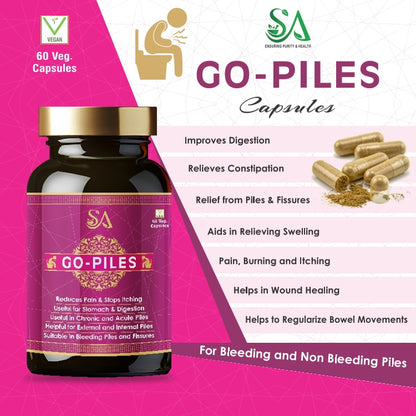 Go-PILES - 60 Capsules