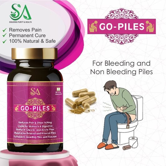 Go-PILES - 60 Capsules