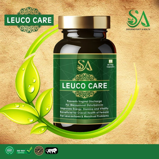 LEUCO CARE(Women Herbal Supplements, improve energy stamina vitality, beneficial overall health for women)