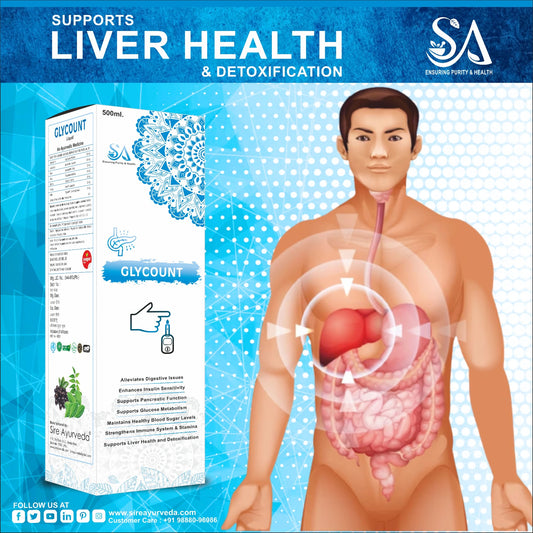 GLYCOUNT(Ayurvedic, Potentially Regulates Blood Sugar Levels, Can Prevent fall in Sugar Level & Promote Glucose Metabolism)