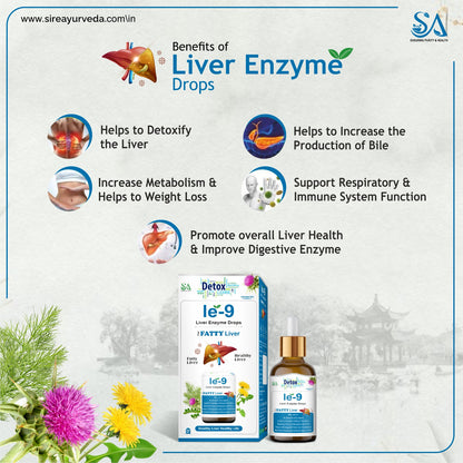 le-9 Liver Enzyme Drops – Detox Naturally, Live Healthier