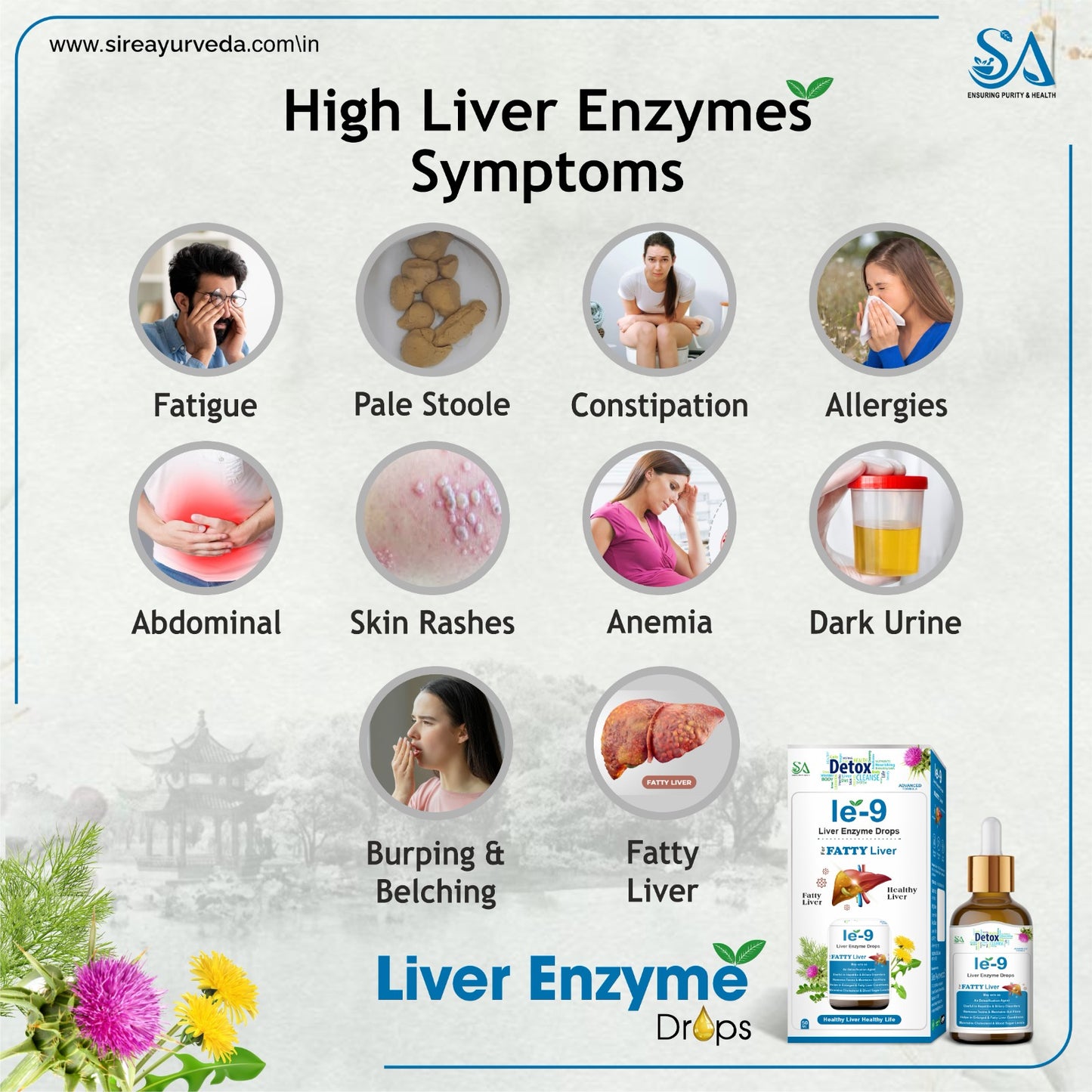 le-9 Liver Enzyme Drops – Detox Naturally, Live Healthier