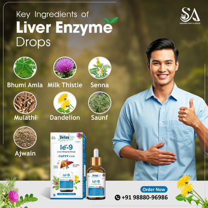 le-9 Liver Enzyme Drops – Detox Naturally, Live Healthier