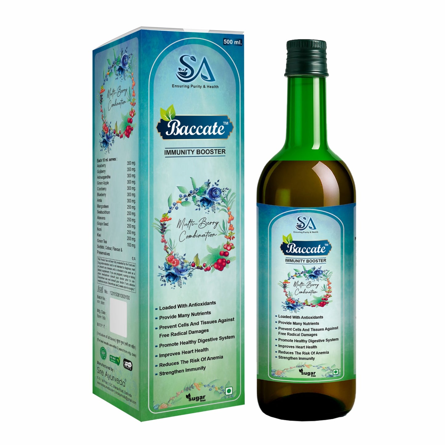 🍇 Baccate™ Immunity Booster (Multi-Berry Combination)