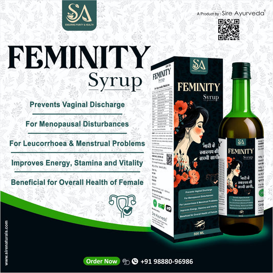 Feminity Syrup – Ayurvedic Women’s Wellness & Vitality Tonic (500ml)