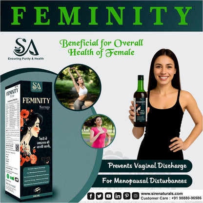 Feminity Syrup – Ayurvedic Women’s Wellness & Vitality Tonic (500ml)