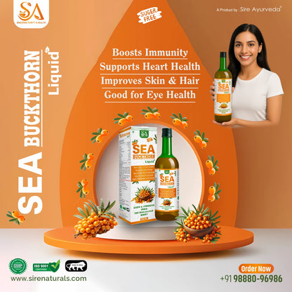 Sea Buckthorn Liquid – Glow & Strength from the Himalayan Berry