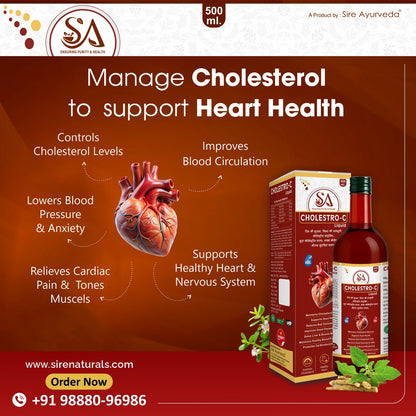 Cholestro-C Herbal Liquid – Balance Cholesterol, Boost Heart Health