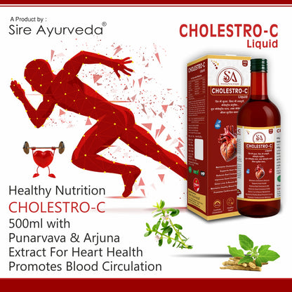 Cholestro-C Herbal Liquid – Balance Cholesterol, Boost Heart Health